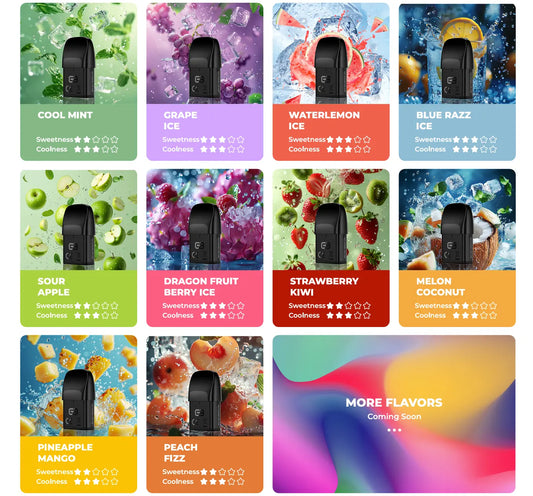 G3 pre-filled pod caliburn