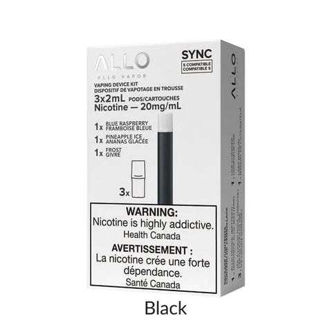 Allo Sync Vaping Device Kit and Starter Pack - madfogvape