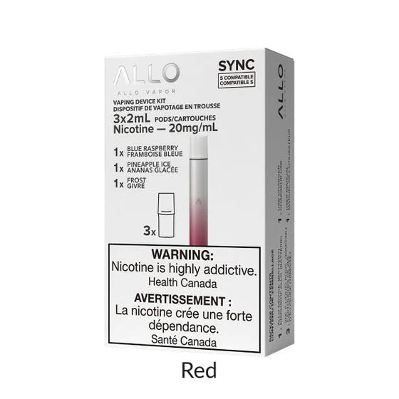 Allo Sync Vaping Device Kit and Starter Pack - madfogvape