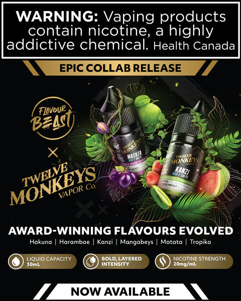 Flavour Beast X Twelve Monkeys Collaboration