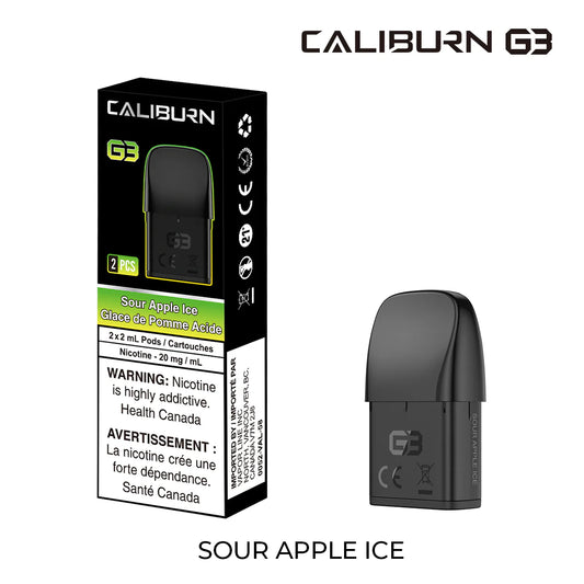 G3 pre-filled pod caliburn