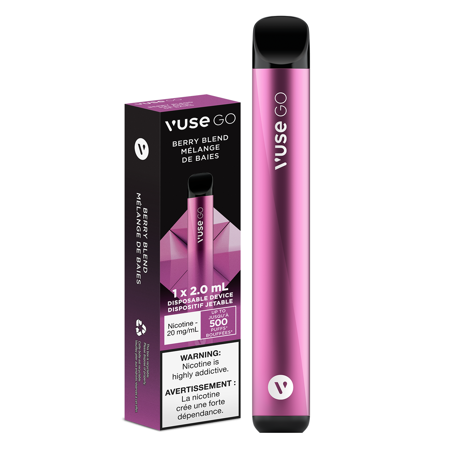 VUSE GO 500 puffs Mad Fog Vapes VUSE GO 500 puffs Mad Fog Vapes