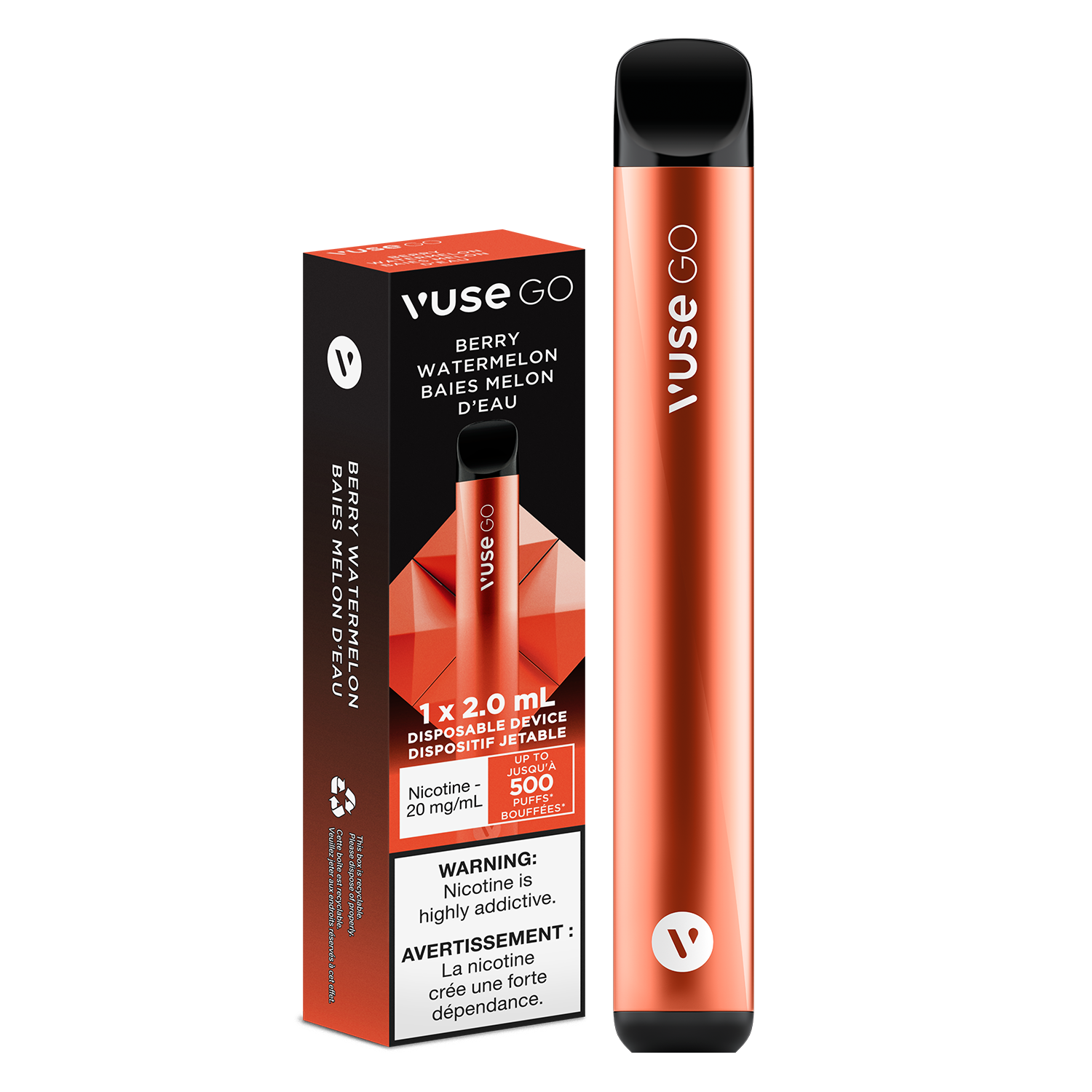 VUSE GO 500 puffs Mad Fog Vapes VUSE GO 500 puffs Mad Fog Vapes