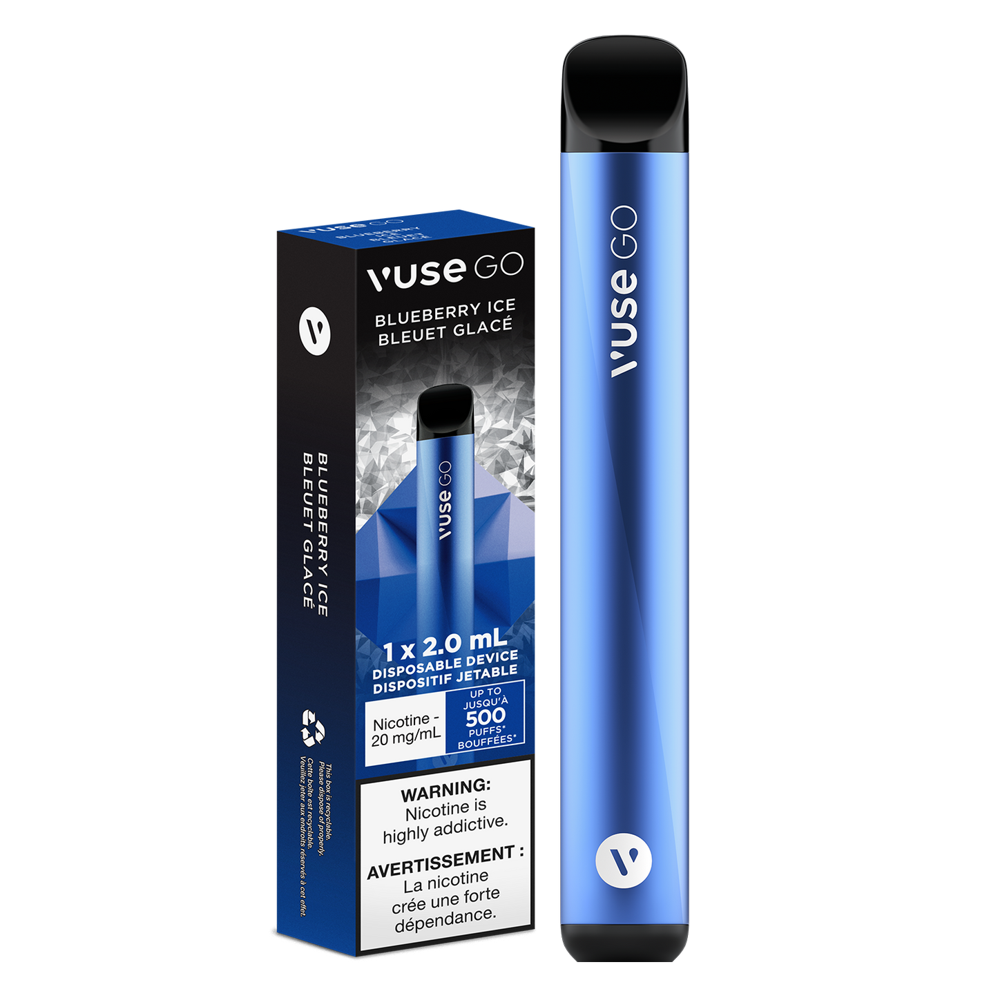 VUSE GO 500 puffs Mad Fog Vapes VUSE GO 500 puffs Mad Fog Vapes