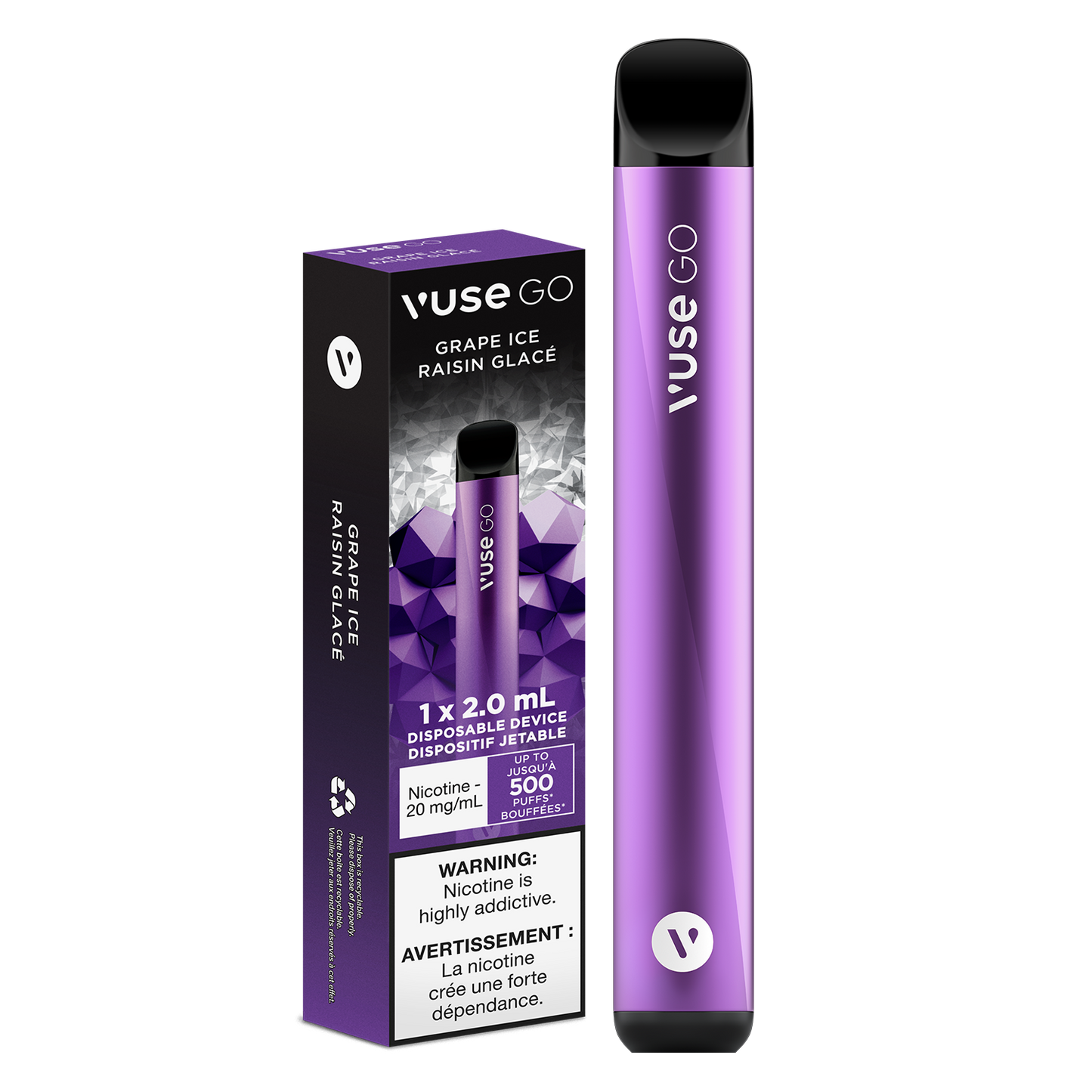 VUSE GO 500 puffs Mad Fog Vapes VUSE GO 500 puffs Mad Fog Vapes