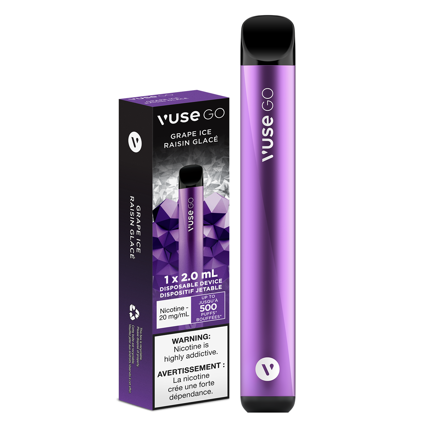 VUSE GO 500 puffs Mad Fog Vapes VUSE GO 500 puffs Mad Fog Vapes
