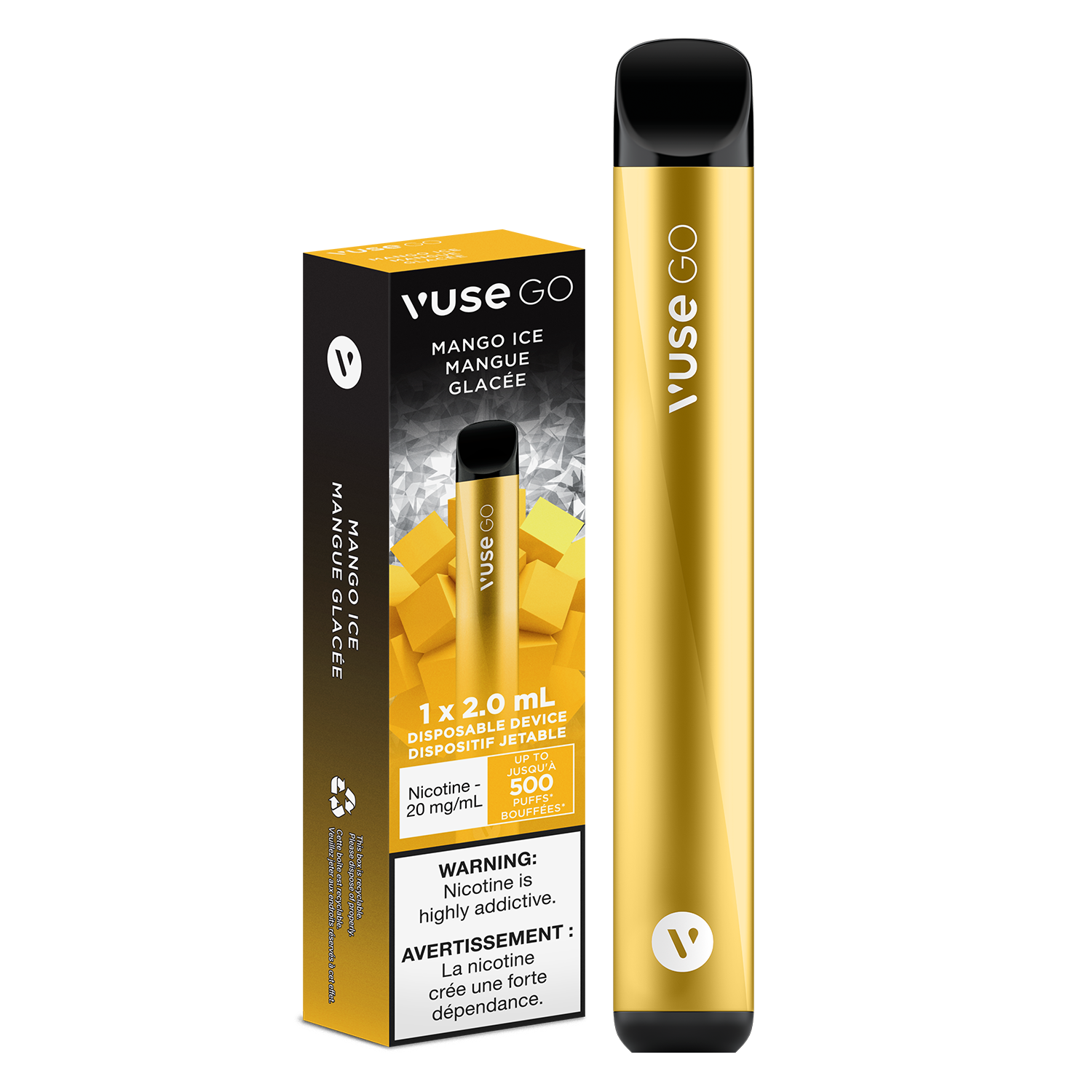 VUSE GO 500 puffs Mad Fog Vapes VUSE GO 500 puffs Mad Fog Vapes
