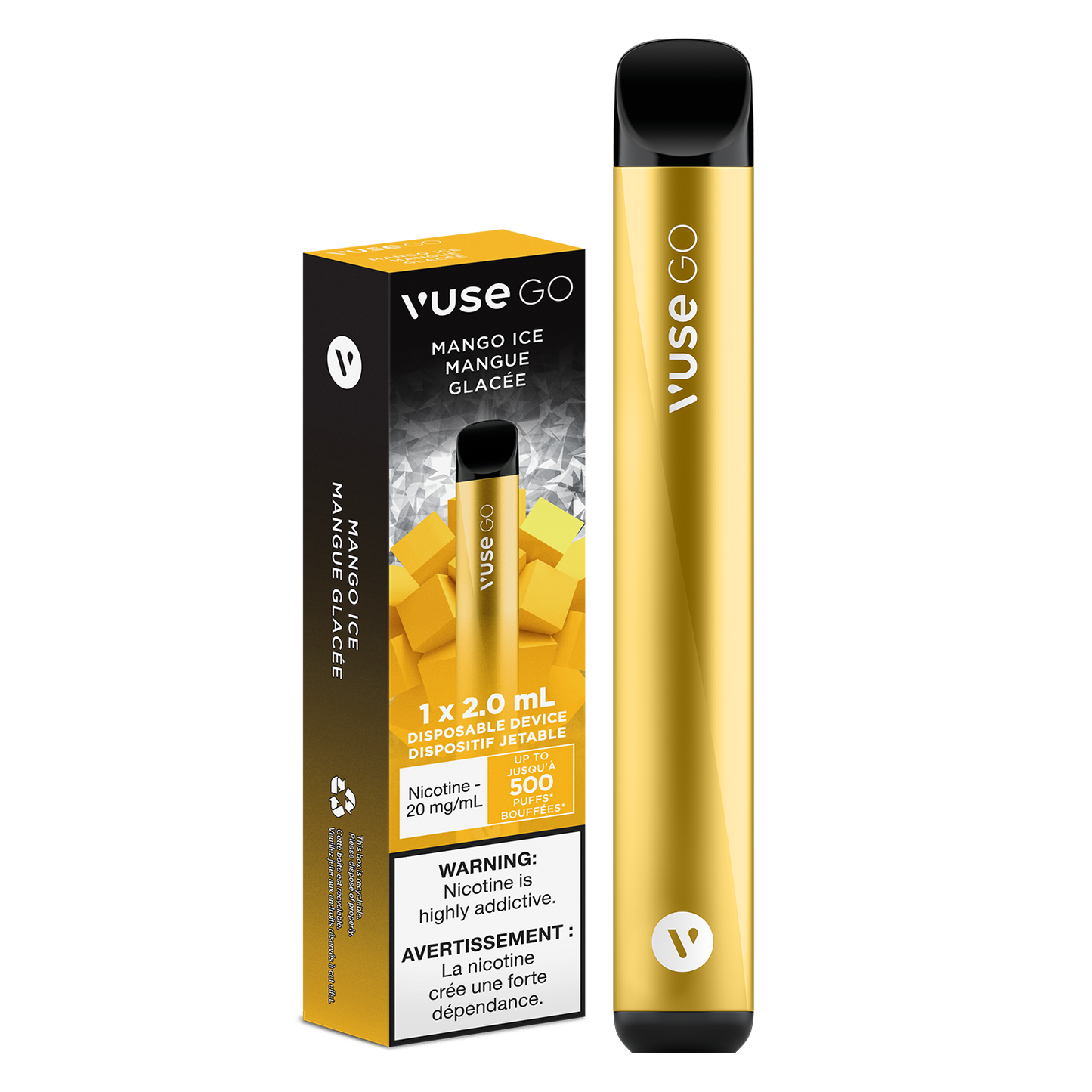 VUSE GO 500 puffs