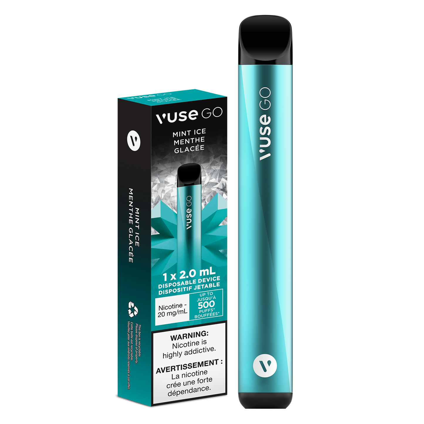 VUSE GO 500 puffs Mad Fog Vapes VUSE GO 500 puffs Mad Fog Vapes