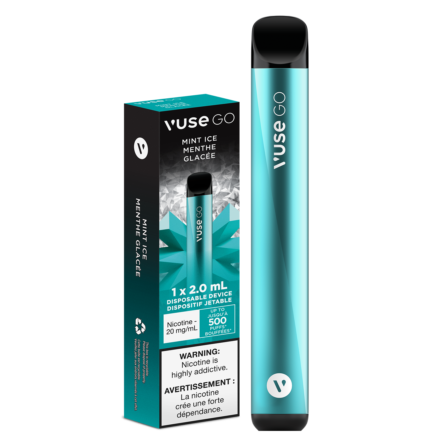 VUSE GO 500 puffs Mad Fog Vapes VUSE GO 500 puffs Mad Fog Vapes