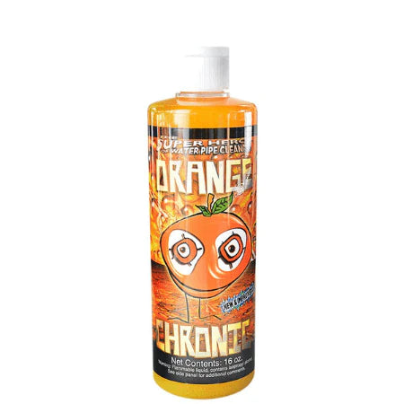 Orange Chronic Bong Cleaner Super Hero